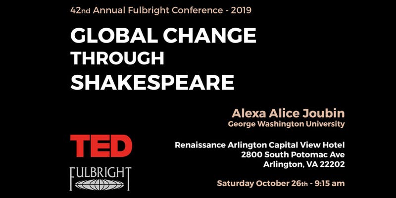 TED Talk: Global Change through Shakespeare