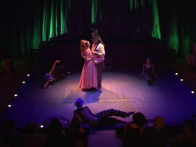 Titania and Bottom in Patricia Fagundes' A Midsummer Night's Dream, 2006.